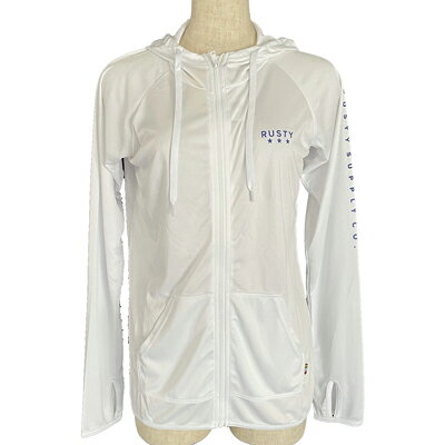 RENEBA SHOPのRUSTY（ラスティ）_レディース_ラッシュガード【ホワイト(WHT)】_938461｜アングル2