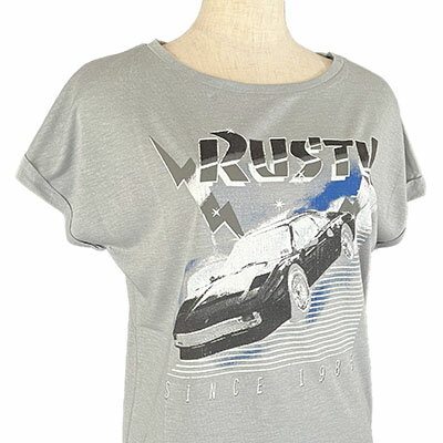 Other - RUSTY(ラスティ)_レディース_半袖Tシャツ【グレー(GRH)】_931-207