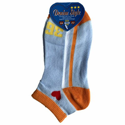 Denim Style Socks_女児_デニム_スタイル_