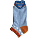 Denim Style Socks_女児_デニム_スタイル_ソックス_BASIC MODE【オレンジ】(Size_16-22cm)