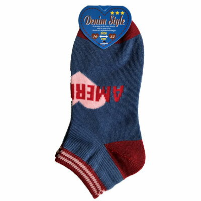 Denim Style Socks__ǥ˥__å_AMERICAڥåɡ(Size_16-22cm)