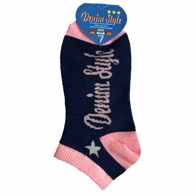 Denim Style Socks__ǥ˥__å_Denimeڥԥ󥯡(Size_16-22cm)