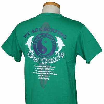 TOWN&COUNTRY(タウン＆カントリー)_メンズ_半袖Tシャツ【グリーン(GREEN)】_DM6065