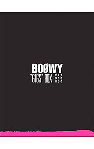 【中古】“GIGS”BOX/ BOφWY【出演】