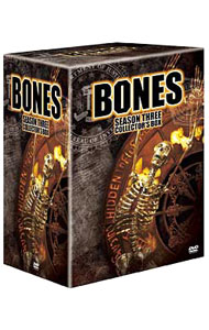&nbsp;&nbsp;&nbsp; BONES−骨は語る−　シーズン3　DVDコレクターズBOX の詳細 付属品: BOX・特典DVD付 発売元: 20世紀フォックスホームエンターテイメントジャパン カナ: ボーンズホネハカタルシーズン3ディーブイディーコレクターズボックス / ヨウガ ディスク枚数: 9枚 品番: FXBA40765 リージョンコード: 2 発売日: 2009/04/17 映像特典: ［9］ラストキング・オブ・スコットランド　特別編 内容Disc-1＜第1話＞金庫室の晩餐＜第2話＞青空に散った正義と真実Disc-2＜第3話＞サラブレッドの再期＜第4話＞土の中の秘密Disc-3＜第5話＞ハロウィーンの悪夢＜第6話＞燃え尽きた優等生Disc-4＜第7話＞タイムカプセルの少年＜第8話＞狙われた騎士Disc-5＜第9話＞クリスマスの奇跡＜第10話＞泥に沈んだ栄光Disc-6＜第11話＞観覧席に埋もれた青春＜第12話＞悲しき子守唄Disc-7＜第13話＞真実が裁かれるとき＜第14話＞アメリカン・アイドル殺人事件Disc-8＜第15話＞下顎骨に刻まれた秘密 関連商品リンク : 洋画 20世紀フォックスホームエンターテイメントジャパン