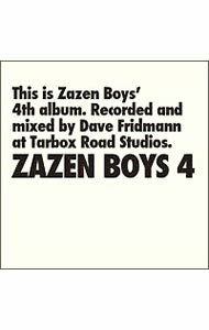 【中古】ZAZEN　BOYS　4 / ZAZEN　BOYS