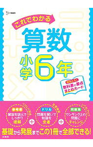 【中古】これでわかる算数　小学6年 / 文英堂