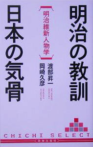 &nbsp;&nbsp;&nbsp; 明治の教訓・日本の気骨 新書 の詳細 出版社: 致知出版社 レーベル: Chichi　select 作者: 渡部昇一 カナ: メイジノキョウクンニホンノキコツ / ワタナベショウイチ サイズ: 新書 ISBN: 4884747216 発売日: 2005/08/01 関連商品リンク : 渡部昇一 致知出版社 Chichi　select