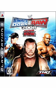 【中古】PS3 WWE　2008　SmackDown　vs　Raw