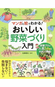 【中古】マンガと絵でわかる！おいしい野菜づくり入門 / 加藤義松 (単行本)