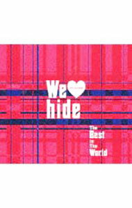 【中古】「We　Love　hide」〜THE　Best　in　THE　World〜　初回盤/ hide