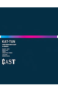 &nbsp;&nbsp;&nbsp; 【Blu−ray】KAT−TUN　LIVE　TOUR　2018　CAST　完全生産限定盤　特典ディスク・フォトブックレット付 の詳細 発売元: ジェイ・ストーム カナ: カトゥーンライヴツアー2018キャストカンゼンセイサンゲンテイバンブルーレイディスク KAT-TUN LIVE TOUR 2018 CAST / カトゥーン ディスク枚数: 2枚 品番: JAXA5084 リージョンコード: 発売日: 2019/04/17 映像特典: ［2］〈「KAT−TUN　LIVE　2018　UNION」東京ドーム公演〉OVERTURE，君のユメ　ぼくのユメ，Real　Face＃2，SHE　SAID…，LIPS，ONE　DROP，Keep　the　faith，SIX　SENSES，HEARTBREAK　CLUB，KISS　KISS　KISS，I　LIKE　IT，YOU，Polaris，DON’T　U　EVER　STOP，UNLOCK，RUSH　OF　LIGHT，ノーマター・マター，MC，SMILE，4U，Love　yourself〜君が嫌いな君が好き〜，愛のコマンド，RIGHT　NOW，In　Fact，RESCUE，CHANGE　UR　WORLD，BIRTH，WHITE，Going！，SIGNAL，BRAND　NEW　STAGE，Ask　Yourself，Sweet　Birthday，FUNtastic，GREATEST　JOURNEY，Peacefuldays，ハルカナ約束，Will　Be　All　Right 内容Disc-1OVERTURENew　GenesisFIRE　STORMONE　DROPUNLOCK喜びの歌願いREADY　FOR　THIS！DIRTY，SEXY，NIGHTAsk　YourselfDon’t　waitSweet　BirthdayGREATEST　JOURNEYMCvivid　LOVEUNIVERSEMarionationWorld’s　End．One　way　loveReal　Face＃2ツイテオイデBIRTHLove　yourself〜君が嫌いな君が好き〜DON’T　U　EVER　STOPKISS　KISS　KISSWill　Be　All　Rightアイノオカゲ薫UnstoppablePeacefuldaysノーマター・マターFUNtastic 関連商品リンク : KAT−TUN ジェイ・ストーム