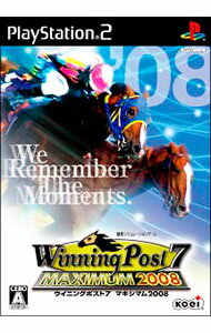 【中古】PS2 Winning　Post　7　MAXIMUM2008