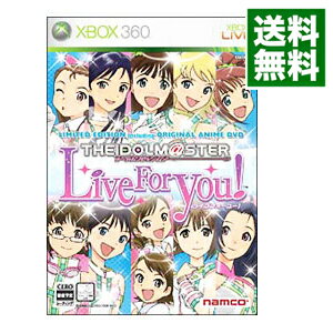 Xbox360 アイドルマスター　ライブ　フォー　ユー！（オリジナルアニメDVD同梱版）