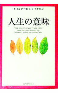 【中古】人生の意味 / キャロル・アドリエンヌ (文庫)