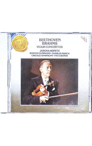 【中古】ベートーヴェン＆ブラームス：ヴァイオリン協奏曲 / ヤッシャ・ハイフェッツ／シャルル・ミュンシュ／ボストン交響楽団