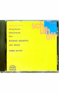【中古】弦楽六重奏曲　他＠コチアンSQ / シュルホフ：弦楽四重奏のためのディヴェルティメント