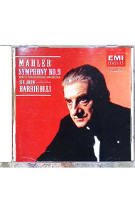 【中古】マーラー：交響曲第9番 / バルビローリ／ベルリン・フィルハーモニー管弦楽団 renet20-10678863 ネットオフ 送料がお得店 パッケージ画像