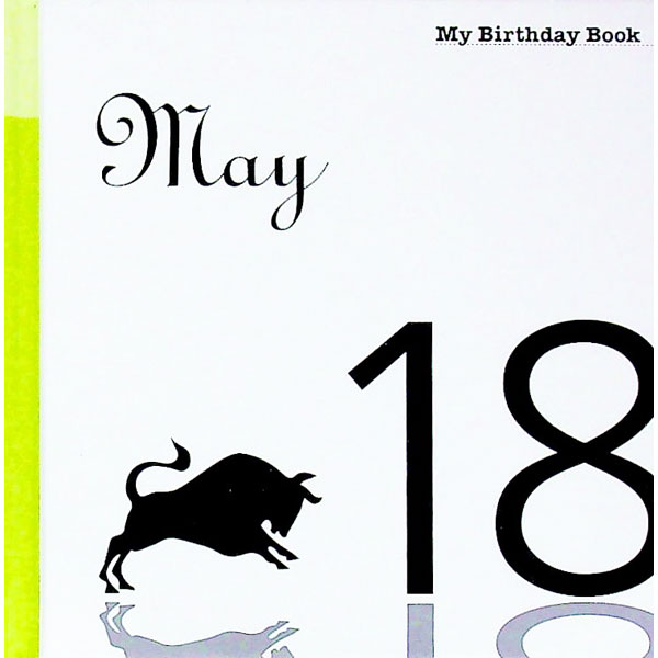 5月18日　My　Birthday　Book / 天城映