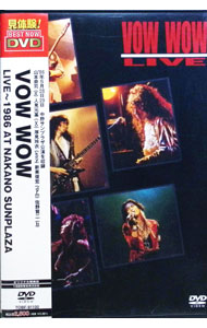 【中古】LIVE / VOW　WOW【出演】