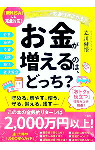 &nbsp;&nbsp;&nbsp; "お金が増えるのは、どっち？ " の詳細 出版社: 三笠書房 レーベル: 作者: 立川健悟 カナ: オカネガフエルノワドッチ / タツガワケンゴ サイズ: 単行本 関連商品リンク : 立川健悟 三笠書房