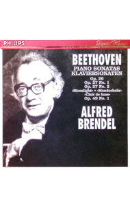 Beethoven - 【中古】ベートーヴェン：ピアノ・ソナタ第12番−第14番「月光」・第19番＠ブレンデル（p） / クラシック