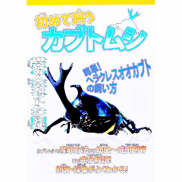 【中古】初めて飼う日本のカブトムシ / むし社