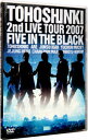 【中古】2nd LIVE TOUR－Five in the Black－ 初回限定生産 / 東方神起【出演】
