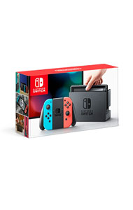 【中古】Nintendo Switch ジョイコン（L）ネオンブルー （R）ネオンレッド （HAC－S－KABAA）