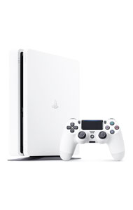 【中古】PlayStation4　スリム　500GB　グレイシャー・ホワイト　（CUH－2100AB02）