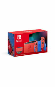 【中古】Nintendo　Switch　マリオレッド×ブルー　セット　（HAD−S−RAAAF）