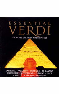 &nbsp;&nbsp;&nbsp; エッセンシャル・ヴェルディ の詳細 発売元:ユニバーサルミュージック アーティスト名:ヴェルディ カナ: エッセンシャルヴェルディ / パヴァロッティベルゴンツィカレーラス ディスク枚数: 2枚 品番: UCCD3021 発売日:2001/01/25 曲名Disk-11.　「リゴレット」?女心の歌2.　「ナブッコ」?行け，金色の翼に乗って3.　「運命の力」序曲4.　「椿姫」?さようなら，過ぎ去った日よ5.　「シチリア島の夕べの祈り」?ありがとう，愛する友よ（ボレロ）6.　「椿姫」?乾杯の歌7.　「トロヴァトーレ」?あの火刑台の恐ろしい炎が8.　「トロヴァトーレ」?朝の光がさしてきた（鍛冶屋の合唱）9.　「トロヴァトーレ」?炎は燃えて10.　「アイーダ」?勝ちて帰れ11.　「ドン・カルロ」?ああ，われわれの魂に12.　「椿姫」?第1幕への前奏曲13.　「リゴレット」?慕わしい人の名は14.　「ドン・カルロ」?むごい運命よ15.　「アイーダ」?清きアイーダ16.　「エルナーニ」?エルナーニよ，一緒に逃げて17.　「仮面舞踏会」?告げておくれ18.　「仮面舞踏会」?私の最後の願い19.　「ルイザ・ミラー」?穏やかな夜には20.　「アイーダ」?エジプトとイシスの神に栄光あれ（凱旋の合唱）Disk-21.　「レクイエム」?怒りの日（extract）2.　「運命の力」?神よ平和を与えたまえ3.　「リゴレット」?あれかこれか4.　「リゴレット」?美しいおとめよ5.　「オテロ」?アヴェ・マリア6.　「椿姫」?パリを離れて7.　「マクベス」?ああ，父の手は8.　「トロヴァトーレ」?ラッパの響きに9.　「ドン・カルロ」?おお，カルロ，聞いてくれますね10.　「レクイエム」?われ，罪ある者として嘆き11.　「シモン・ボッカネグラ」?このほの暗い夜明けに12.　「マクベス」?万歳，王様…杯を満たしましょう（乾杯）13.　「アイーダ」?おお，わが故郷14.　「十字軍のロンバルディア人」?私の喜びで彼女を包みたい15.　「群盗」?あの方は天使のまなざしをもっていた16.　「運命の力」?最後の頼みだ17.　「マクベス」?虐げられた祖国18.　「トロヴァトーレ」?穏やかな夜19.　「二人のフォスカリ」?地の果てほども遠い流刑の地から…憎しみだけが20.　「ドン・カルロ」?喜びの日はついにきた 関連商品リンク : ヴェルディ ユニバーサルミュージック