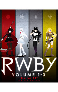 【中古】【Blu−ray】RWBY　VOLUME　1−3　Blu−ray　SET　初回仕様版　特典ディスク2枚付 / モンティ・オウム【監督】
