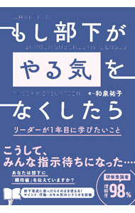 &nbsp;&nbsp;&nbsp; もし部下が「やる気」をなくしたら 単行本 の詳細 リーダーにとって大きな課題である部下の育成。さまざまなタイプの部下を想定し、上司の視点で具体的な指導例を紹介する。マインド・行動・スキル別の育成シナリオを収録。 カテゴリ: 中古本 ジャンル: ビジネス 企業・経営 出版社: 総合法令出版 レーベル: 作者: 和泉祐子 カナ: モシブカガヤルキオナクシタラ / イズミユウコ サイズ: 単行本 ISBN: 4862808981 発売日: 2023/04/01 関連商品リンク : 和泉祐子 総合法令出版