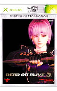 【中古】Xbox DEAD　OR　ALIVE3　Xboxプラチナコレクション