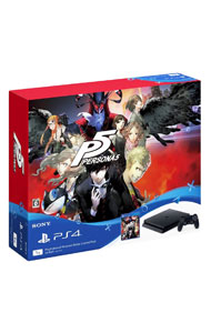 &nbsp;&nbsp;&nbsp; "PlayStation4　スリム　1TB　ペルソナ5　リミテッドエディション" の詳細 メーカー: ソニー 機種名: 本体／周辺機器 ジャンル: 566408 品番: カナ: プレイステーション4スリム1テラバイトペルソナ5リミテッドエディション 発売日: 2016/09/15 関連商品リンク : 本体／周辺機器 ソニー ・外装紙カバー・箱・コントローラー・モノラルヘッドセット・マニュアル3種・HDMIケーブル・電源コード・USBケーブル・「ペルソナ5」