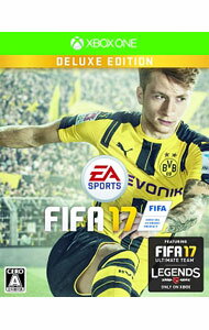 【中古】Xbox One FIFA　17　DELUXE　EDITION　［DLコード使用・付属保証なし］