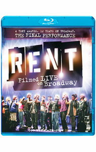 【中古】【Blu−ray】RENT　レント　ライヴ・オン・ブロードウェイ / トレイシー・トムズ【出演】