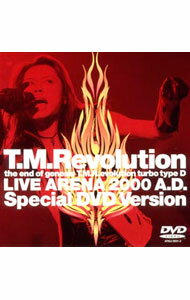 【中古】the end of genesis T．M．R．evolution turbo type D［−LIVE ARENA 2000 A．D．−］〜Special DVD Version〜/ T．M．Revolution【出演】