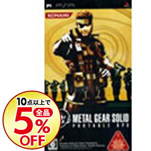 【中古】PSP METAL　GEAR　SOLID　PORTABLE　OPS