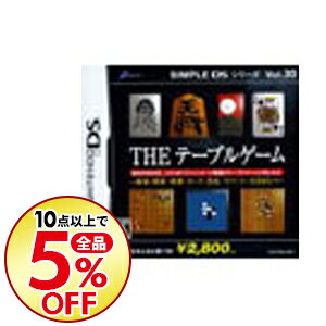 【中古】NDS　THEテーブルゲーム　SIMPLE　DSシリーズ　Vol．30