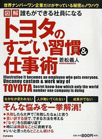 【中古】図解誰もができる社員になるトヨタのすごい習慣＆仕事術 / 若松義人