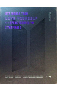 &nbsp;&nbsp;&nbsp; 【Blu−ray】BTS　WORLD　TOUR　LOVE　YOURSELF　SPEAK　YOURSELF［THE　FINAL］STORE限定　BOX・フォトブック・ポストカードブック・フォトスタンド付 の詳細 発売元: Big　Hit　Entertainment ディスク枚数: 3枚 品番: PDXV1023 リージョンコード: 2 発売日: 2022/12/21 映像特典: 関連商品リンク : BTS Big　Hit　Entertainment