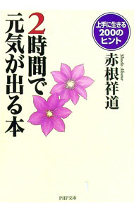 【中古】2時間で元気が出る本 / 赤根祥道 (文庫)