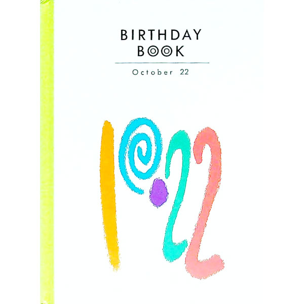 ����š�Birthday��book��10��22�� / Ʊ���˽���