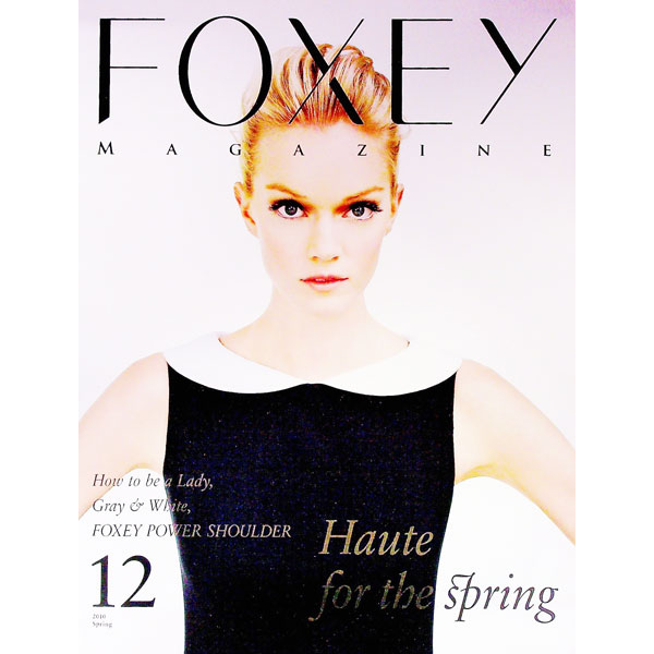 【中古】FOXEY MAGAZINE NUMBER 12 JAN 2010 / 前田義子