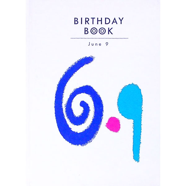 【中古】Birthday　book　6月9日 / 同朋舎出版