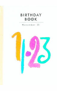樂天商城 - 【中古】【全品10倍！5/10限定】Birthday　book　11月23日 / 同朋舎出版 (文庫)