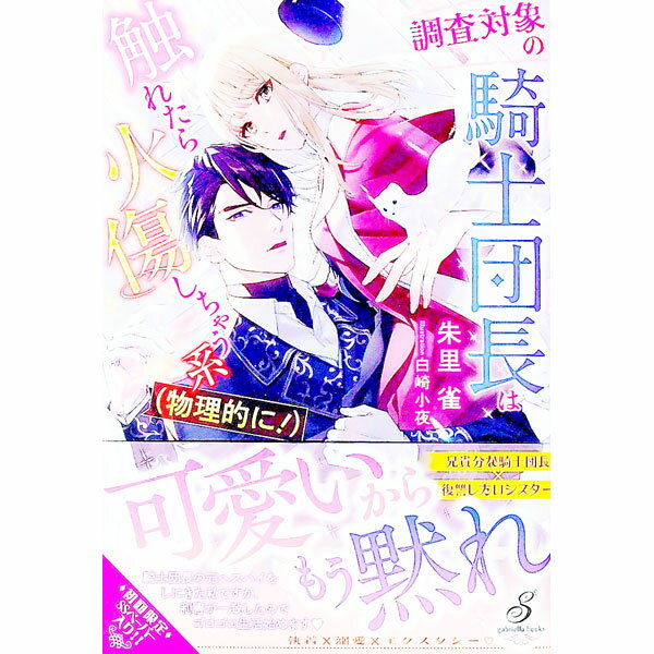 【中古】調査対象の騎士団長は触れたら火傷しちゃう系〈物理的に！〉 / 朱里雀