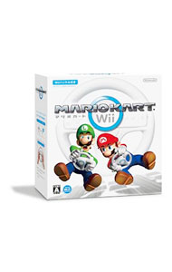【中古】Wii 【Wiiハンドル・Wiiハンドル説明書同梱】マリオカートWii